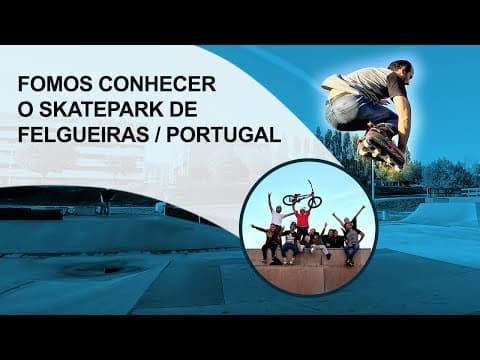 Skatepark de Felgueiras-Portugal, uma breve apresentação e algumas manobras da malta.